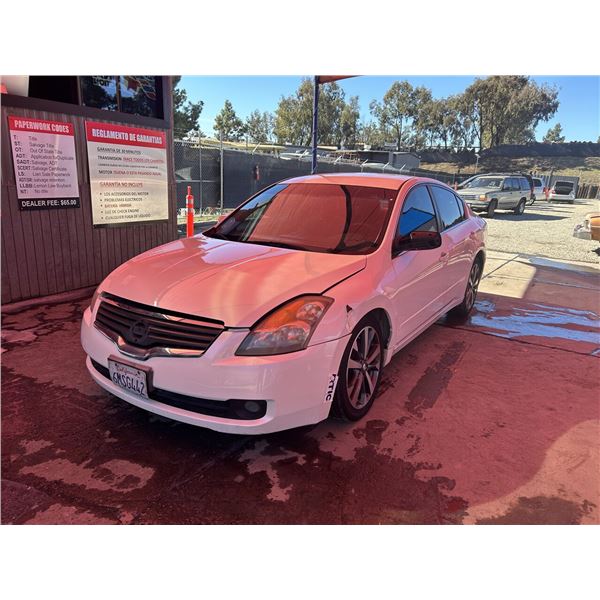 2008 NISSAN ALTIMA