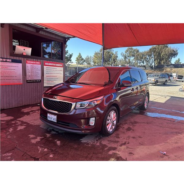 2016 KIA SEDONA