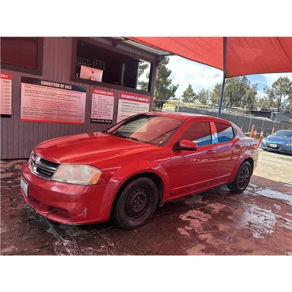2013 DODGE AVENGER