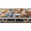 Image 1 : 4' X 8' BIN OF ASSORTED LIQUIDATION ITEMS