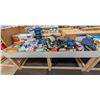 Image 1 : 4' X 8' BIN OF ASSORTED LIQUIDATION ITEMS