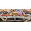 Image 1 : 4' X 8' BIN OF ASSORTED LIQUIDATION ITEMS