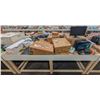 Image 1 : 4' X 8' BIN OF ASSORTED LIQUIDATION ITEMS
