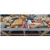 Image 1 : 4' X 8' BIN OF ASSORTED LIQUIDATION ITEMS