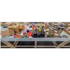 Image 1 : 4' X 8' BIN OF ASSORTED LIQUIDATION ITEMS