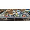Image 1 : 4' X 8' BIN OF ASSORTED LIQUIDATION ITEMS