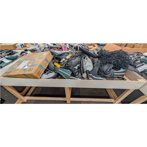 4' X 8' BIN OF ASSORTED LIQUIDATION ITEMS