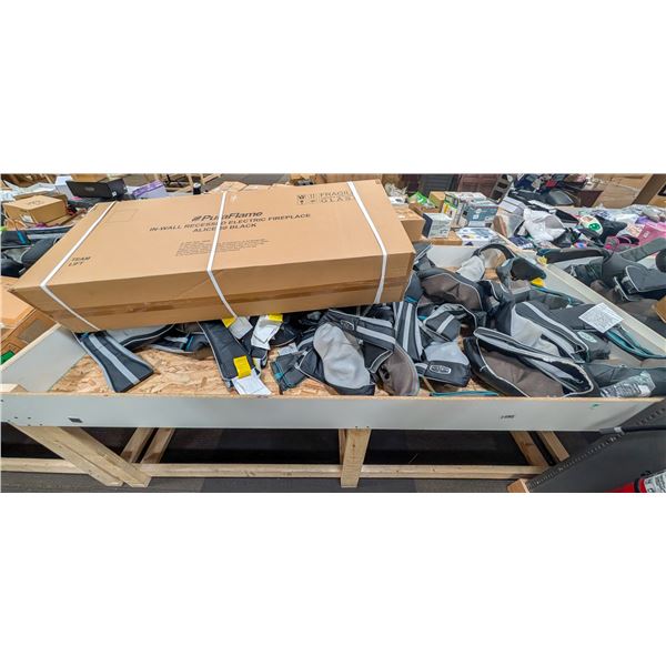 4' X 8' BIN OF ASSORTED LIQUIDATION ITEMS