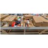 Image 1 : 4' X 8' BIN OF ASSORTED LIQUIDATION ITEMS