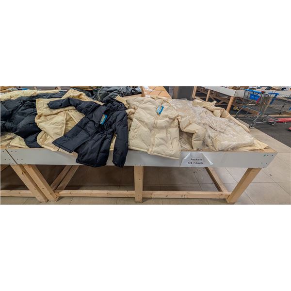 4' X 8' BIN OF ASSORTED LIQUIDATION ITEMS