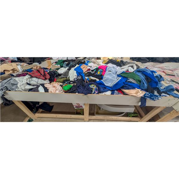 4' X 8' BIN OF ASSORTED LIQUIDATION ITEMS