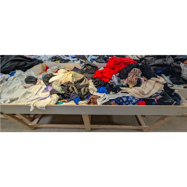 4' X 8' BIN OF ASSORTED LIQUIDATION ITEMS