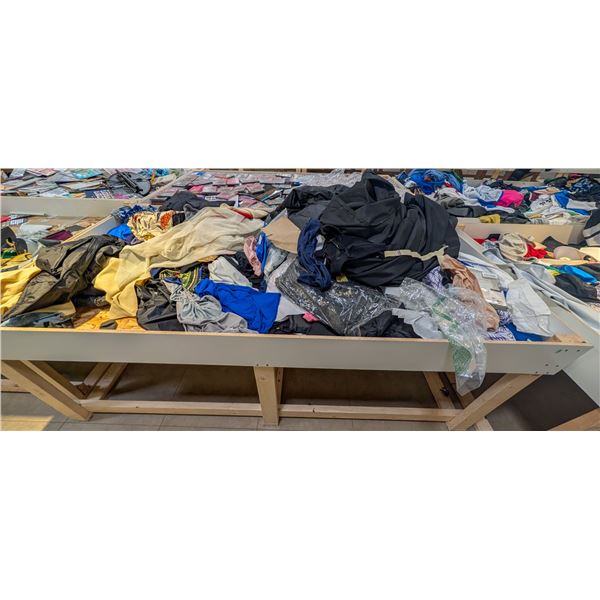 4' X 8' BIN OF ASSORTED LIQUIDATION ITEMS