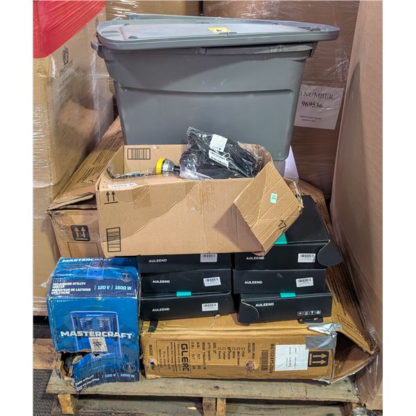 PALLET OF ASSORTED LIQUIDATION ITEMS