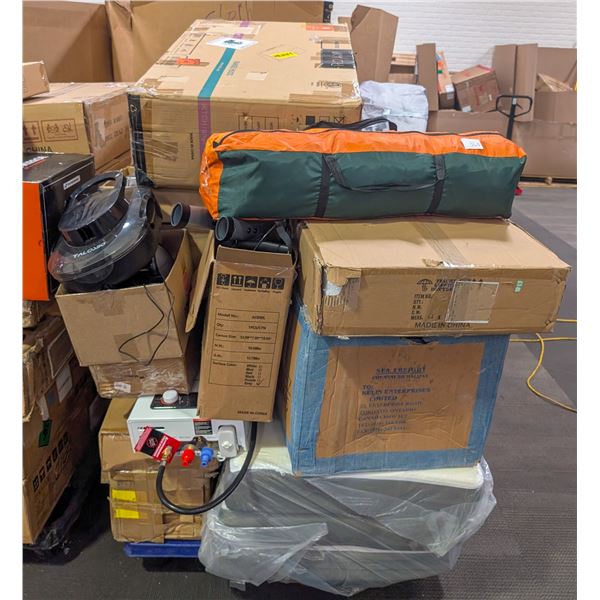 PALLET OF ASSORTED LIQUIDATION ITEMS