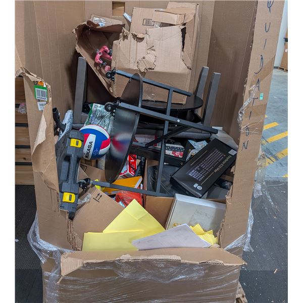 PALLET OF ASSORTED LIQUIDATION ITEMS