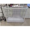 Image 1 : APPROX 47" X 18" X 40" GLASS SHOWCASE