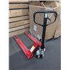 Image 1 : RED CAN LIFT 5000LB PALLET JACK