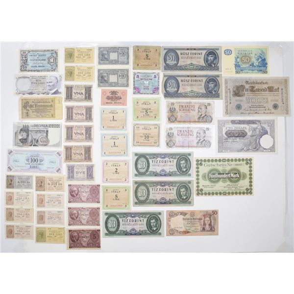 European Collection of Issued Banknotes, 1918 to 1979.