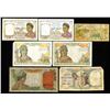 Image 1 : French Indo-China. Banque de L'Indochine, 1932 to 1949, Issued Banknote Assortment.