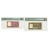 Image 1 : India. Government of India, ND (1943), Issued Banknote Pair.