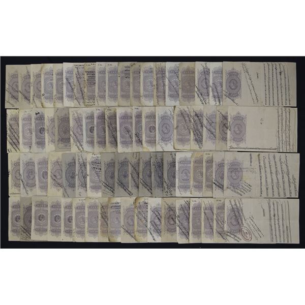 India. Hundi Promissory Note, ca.1860-1910, Hundi Promissory Notes.