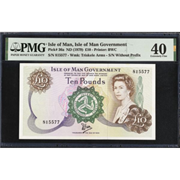 Isle of Man. Isle of Man Government, ND (1979), Issued Banknote.