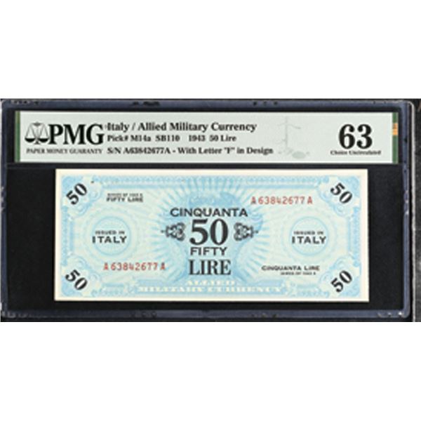 Italy. Allied Military, ND (1946), Issued Banknote.