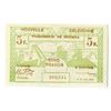 Image 1 : New Caledonia. Tresorerie de Noumea, 1943, Issued Banknote.