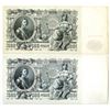 Image 2 : Russia. State Credit Note, 1912 (1912 to 1917), Issued Banknote Pair.