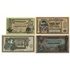 Image 1 : Russia. Vladikavkaz Railroad Co., 1918, Issued Banknote Quartet.
