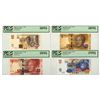 Image 1 : South Africa. South African Reserve Bank, ND (2005) to ND (2012), Issued Banknote Quartet.