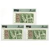 Image 2 : Switzerland, Banque Nationale Suisse, 1971, Sequential Issued Banknote Trio.