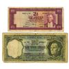 Image 1 : Turkey. Central Bank of Turkey, L.1930 (1952 to 1964), Issued Banknote Pair.