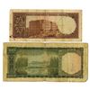 Image 2 : Turkey. Central Bank of Turkey, L.1930 (1952 to 1964), Issued Banknote Pair.