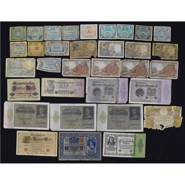 World War II Era Banknotes, 1910 to ND (1945).