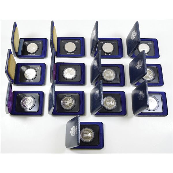 Canada. 100th Anniversary of Prince Edward Island and 100th Anniversary of Winnipeg, 1973 to 1974, C