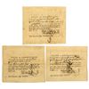 Image 1 : CT. Connecticut Pay-Table Office, 1782, Tax Warrant Trio.