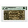 Image 1 : San Francisco, CA., Amador Canal & Mining Company $5 Issued Obsolete Banknote ca.1870s (1873)