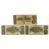 Image 1 : VA. C.S.A., 1863, Issued Banknote Trio.