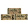 Image 1 : VA. C.S.A., 1864, Issued Banknote Trio.