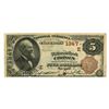 Image 1 : NY. National Bank of Cohoes, New York, $5, Series of 1882, Ch# E-1347, Issued Banknote.
