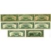 Image 2 : U.S., F.R.N., $5 and $10, Series of 1928B to Series 1963A, Issued Banknote Assortment.
