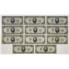Image 1 : U.S., F.R.N., $20, Series 1950 from Various Districts, Fr.#2060, Replacement Banknote Group