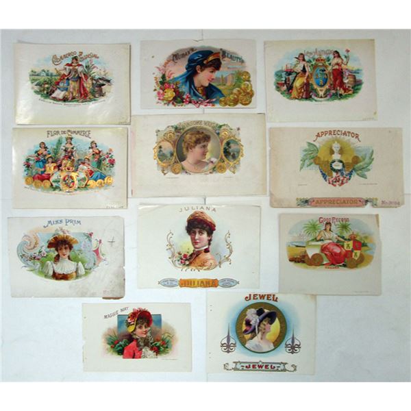 Cuba. Cigar and Tobacco Label Assortment of Specimens, Salesmen's Samples and an Occasional Remainde