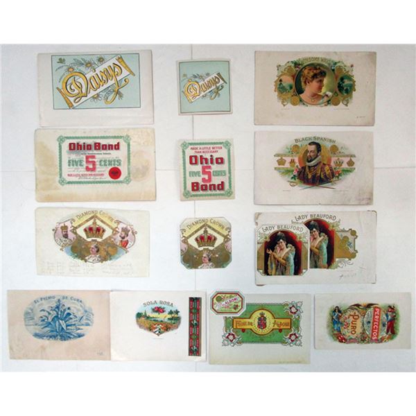 Cuba. Cigar and Tobacco Label Assortment of Specimens, Salesmen's Samples and an Occasional Remainde
