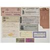 Image 1 : California, Nevada, New Jersey, Dakota Territory. Ephemera, Checks, Stock Certificate, Drafts & Exch