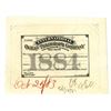 Image 1 : FL. International Ocean Telegraph Company, 1883-84 Unique Approval Proof Pass.