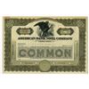 Image 1 : NY. American Bank Note Co., 1910-1930 Specimen Stock Certificate