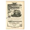 Image 1 : NY. American Bank Note Printed Intaglio Title Page for "Poor's Manual of the Railroads of the United